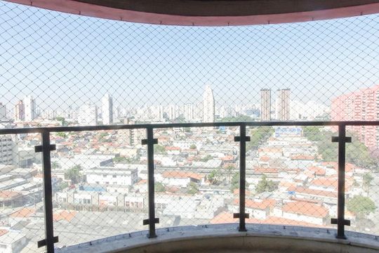 Sacada Suíte de apartamento à venda com 3 quartos, 128m² em Jardim das Laranjeiras, São Paulo