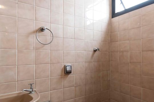 Banheiro de serviço de apartamento à venda com 3 quartos, 130m² em Ipiranga, São Paulo