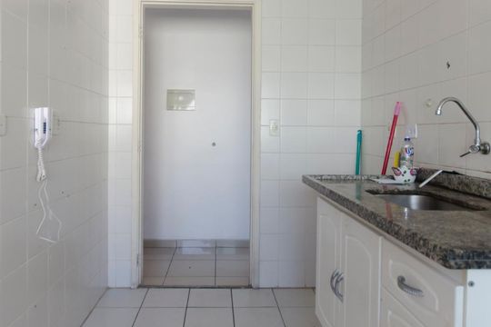 Cozinha de apartamento para alugar com 2 quartos, 65m² em Lauzane Paulista, São Paulo