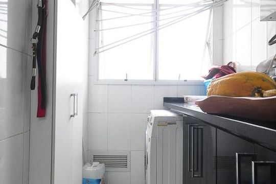 área de serviço de apartamento à venda com 2 quartos, 81m² em Vila Mascote, São Paulo