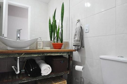 banheiro de apartamento à venda com 2 quartos, 51m² em Vila Andrade, São Paulo