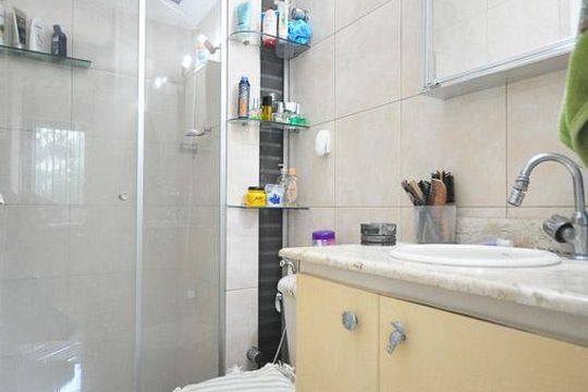 banheiro de apartamento à venda com 2 quartos, 59m² em Jardim Parque Morumbi, São Paulo