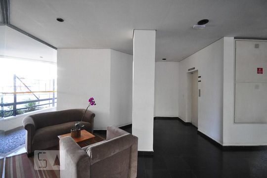 hall social de apartamento à venda com 2 quartos, 59m² em Jardim Parque Morumbi, São Paulo