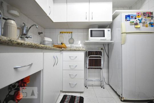 cozinha de apartamento à venda com 2 quartos, 59m² em Jardim Parque Morumbi, São Paulo