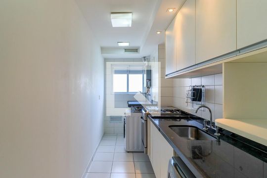 Cozinha de apartamento à venda com 2 quartos, 68m² em Brooklin Paulista, São Paulo