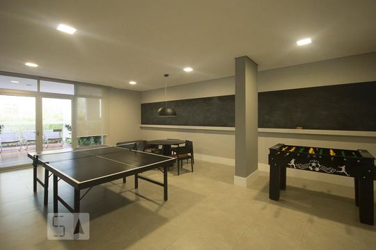 Salão de Jogos de kitnet/studio à venda com 1 quarto, 35m² em Brooklin Paulista, São Paulo
