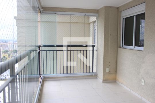 Varanda Sala de apartamento para alugar com 2 quartos, 68m² em Jardim Flor da Montanha, Guarulhos