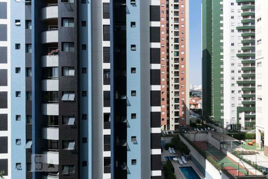 Vista de apartamento à venda com 1 quarto, 40m² em Ipiranga, São Paulo