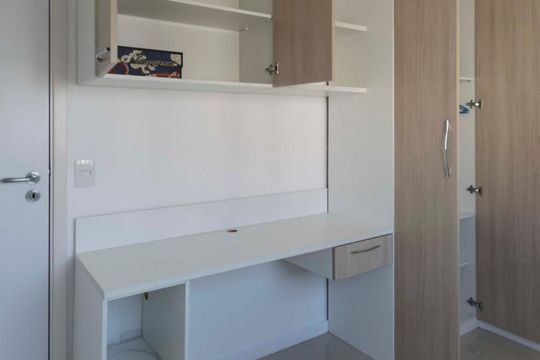 Quarto 1 (Armários) de apartamento à venda com 2 quartos, 60m² em Vila Gumercindo, São Paulo
