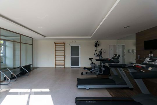 Área comum - Academia de apartamento à venda com 2 quartos, 60m² em Vila Gumercindo, São Paulo