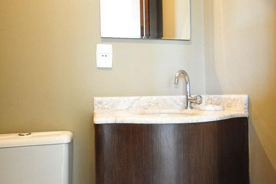 lavabo de apartamento à venda com 4 quartos, 136m² em Vila Suzana, São Paulo