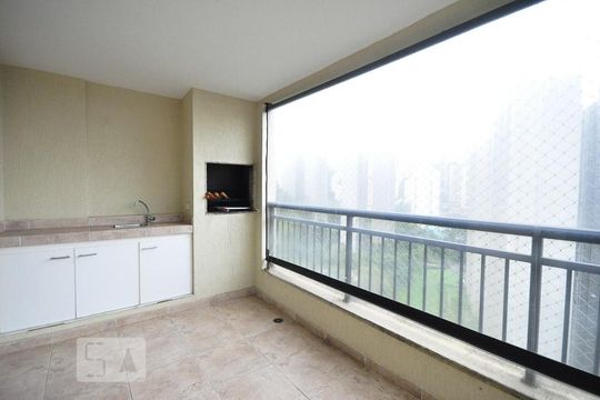 varanda gourmet	 de apartamento à venda com 4 quartos, 136m² em Vila Suzana, São Paulo