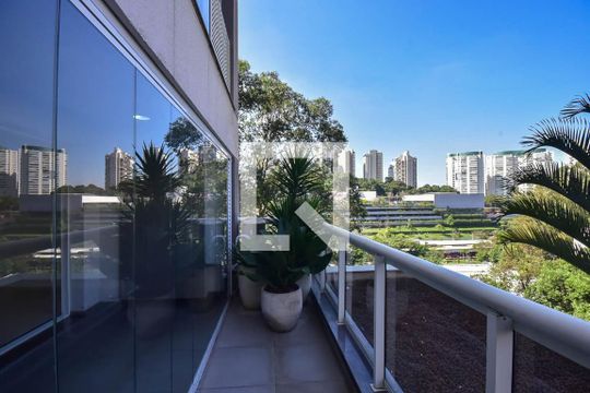 Varanda de apartamento para alugar com 1 quarto, 49m² em Vila Andrade, São Paulo