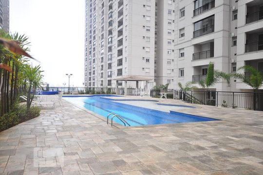 piscina de apartamento para alugar com 2 quartos, 70m² em Jardim Parque Morumbi, São Paulo