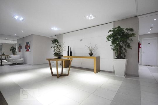 hall social de apartamento para alugar com 2 quartos, 70m² em Jardim Parque Morumbi, São Paulo