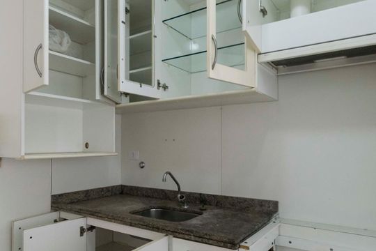 Cozinha (Armários) de apartamento à venda com 1 quarto, 45m² em Aclimação, São Paulo