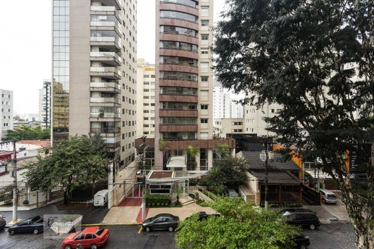 Vista de apartamento para alugar com 2 quartos, 80m² em Indianópolis, São Paulo