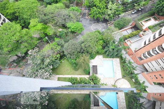 vista para o lazer de apartamento à venda com 4 quartos, 180m² em Vila Suzana, São Paulo