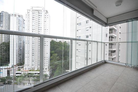 varanda de apartamento para alugar com 3 quartos, 89m² em Vila Andrade, São Paulo