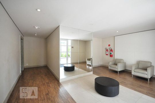 hall social de apartamento para alugar com 3 quartos, 89m² em Vila Andrade, São Paulo