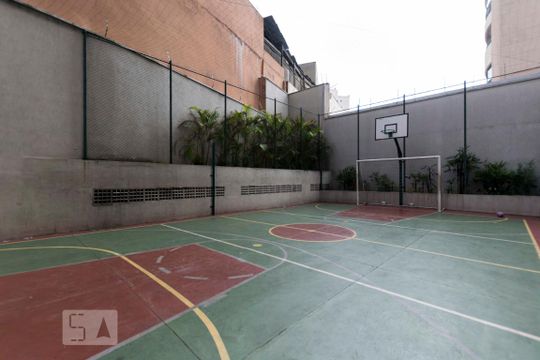 Área comum - Quadra de apartamento à venda com 2 quartos, 110m² em Vila Guarani (z Sul), São Paulo