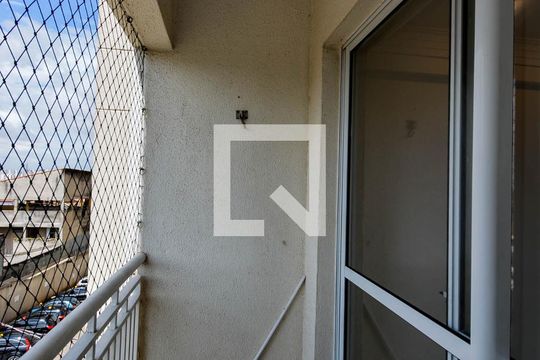 Varanda da Sala de apartamento à venda com 2 quartos, 53m² em Ponte Grande, Guarulhos