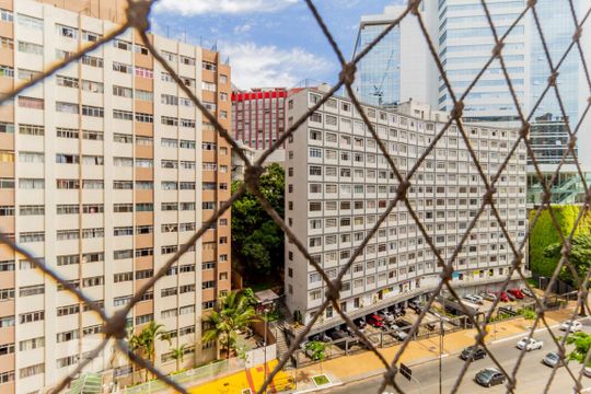 Vista do Apartamento de apartamento para alugar com 1 quarto, 40m² em Bela Vista, São Paulo