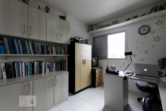 Quarto 1 (Home Office) de apartamento para alugar com 4 quartos, 147m² em Vila Clementino, São Paulo