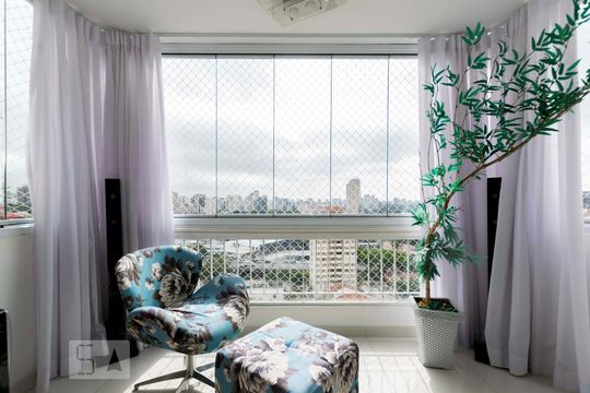 Varanda de apartamento para alugar com 4 quartos, 147m² em Vila Clementino, São Paulo