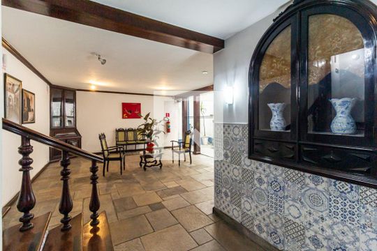 Hall de Entrada de kitnet/studio à venda com 1 quarto, 30m² em República, São Paulo