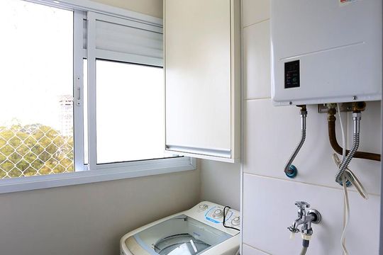 Área de Serviço de apartamento à venda com 2 quartos, 56m² em Vila Andrade, São Paulo