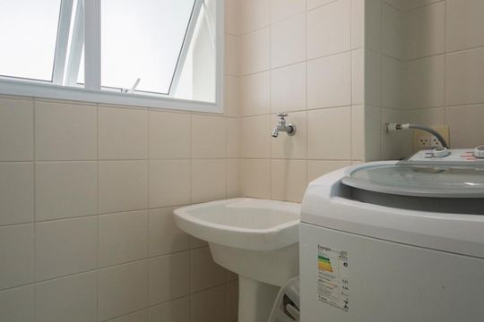 Área Serviço de apartamento à venda com 1 quarto, 54m² em Cidade Monções, São Paulo