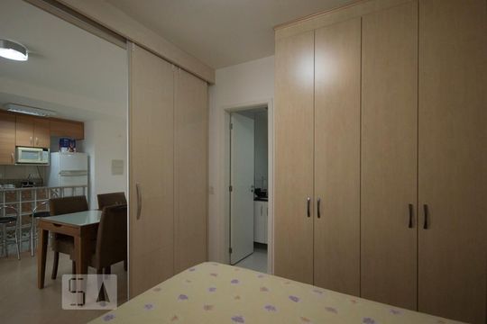 Suíte de apartamento à venda com 1 quarto, 54m² em Cidade Monções, São Paulo