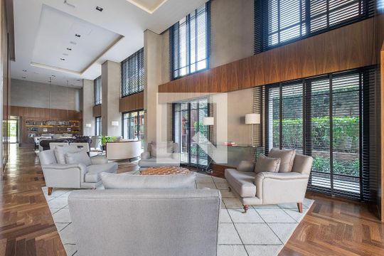 Lounge de apartamento para alugar com 1 quarto, 40m² em Pinheiros, São Paulo