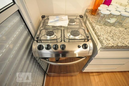 detalhe da cozinha de apartamento à venda com 2 quartos, 64m² em Vila Suzana, São Paulo
