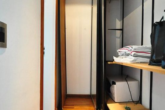 armário da suíte de apartamento à venda com 1 quarto, 82m² em Vila Suzana, São Paulo