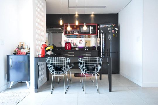 cozinha de apartamento à venda com 2 quartos, 64m² em Vila Suzana, São Paulo