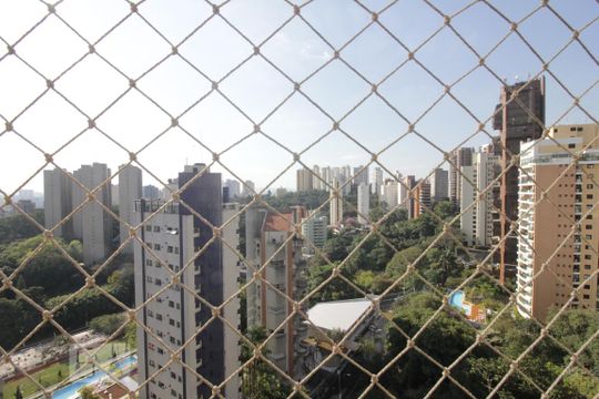 Vista da varanda de apartamento à venda com 4 quartos, 290m² em Vila Suzana, São Paulo