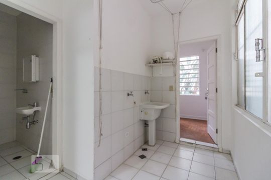 Área de serviço de apartamento à venda com 3 quartos, 206m² em Higienópolis, São Paulo