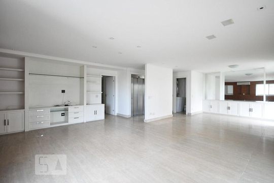sala de apartamento para alugar com 3 quartos, 211m² em Vila Andrade, São Paulo