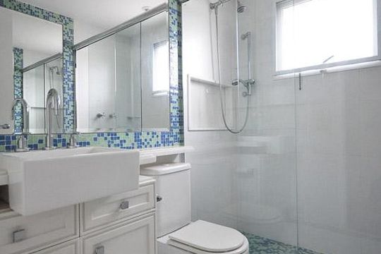 banheiro suíte 1 de apartamento para alugar com 3 quartos, 211m² em Vila Andrade, São Paulo