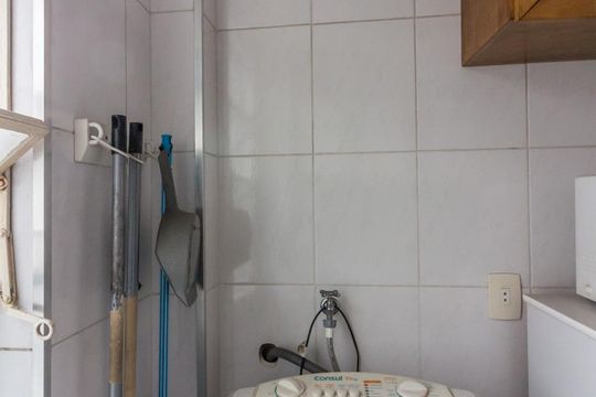 Lavanderia de apartamento à venda com 1 quarto, 36m² em Santa Cecília, São Paulo
