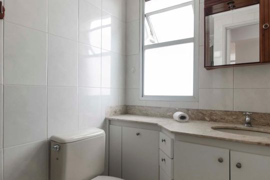 Banheuro de apartamento para alugar com 2 quartos, 56m² em Lauzane Paulista, São Paulo