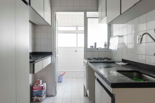 Cozinha de apartamento para alugar com 2 quartos, 56m² em Lauzane Paulista, São Paulo