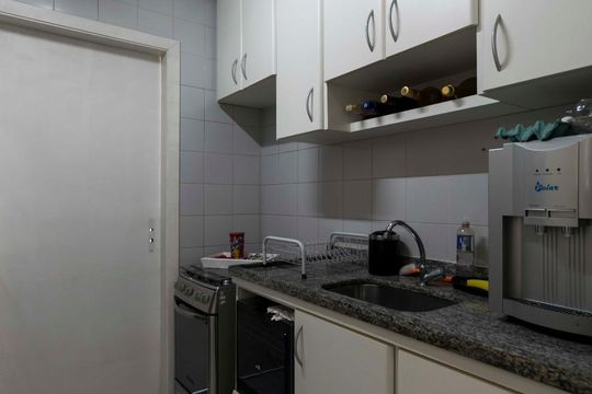 Cozinha de apartamento à venda com 2 quartos, 60m² em Vila Moinho Velho, São Paulo