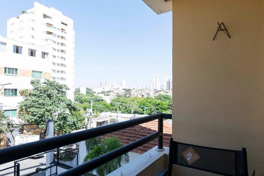 Varanda de apartamento à venda com 2 quartos, 60m² em Vila Moinho Velho, São Paulo