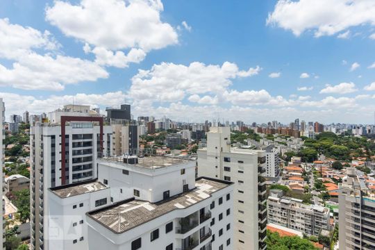 Vista de apartamento à venda com 1 quarto, 134m² em Vila Madalena, São Paulo