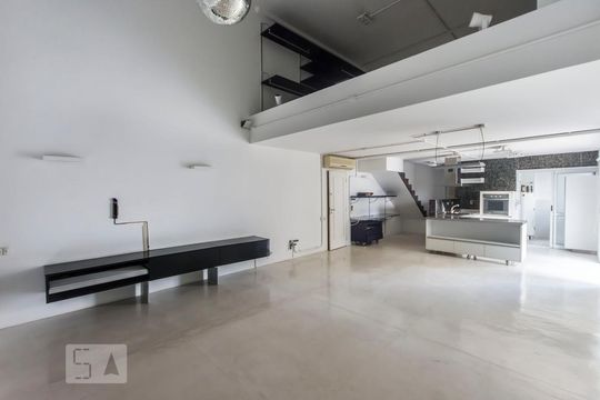 Sala de apartamento à venda com 1 quarto, 134m² em Vila Madalena, São Paulo
