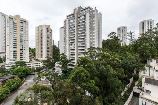 Vista de apartamento para alugar com 2 quartos, 100m² em Vila Andrade, São Paulo