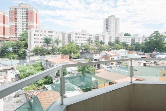 Sacada de apartamento à venda com 2 quartos, 50m² em Vila Mira, São Paulo